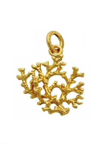 Charms - Mare - 8976 RAMO DI CORALLO DORATO GIOVANNI RASPINI