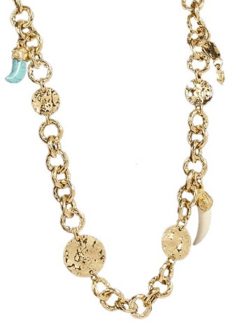 Collane - Nomad - Gioielli in bronzo dorato - N0009 COLLANA LUNGA DAKOTA in bronzo dorato a 18kt GIOVANNI RASPINI