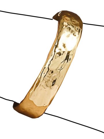 Bracciali - Nomad - Gioielli in bronzo dorato - N0021 BRACCIALE SIERRA in bronzo dorato 18 kt GIOVANNI RASPINI