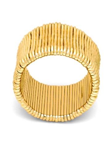 Bracciali - Nomad - Gioielli in bronzo dorato - N0024 BRACCIALE SANTA FE GRANDE in bronzo dorato 18kj GIOVANNI RASPINI