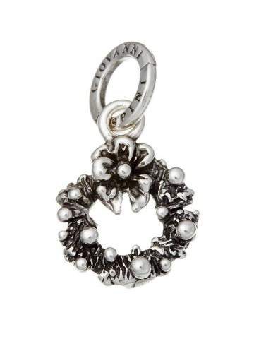 Charms - Natale - 10425  CHARM GHIRLANDA DI NATALE GIOVANNI RASPINI