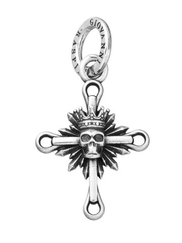 Charms - Angeli e cuori - 111279 CHARM CROCE TESCHIO GIOVANNI RASPINI