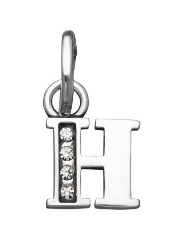 Charms - Lettere e numeri - 12146 CHARM H CRYSTAL GIOVANNI RASPINI
