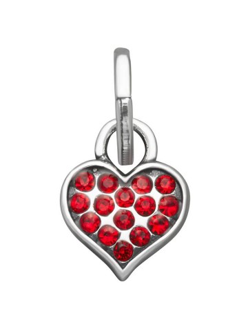 Charms - Angeli e cuori - 12164 MINI CHARM CUORE CRYSTAL ROSSO GIOVANNI RASPINI