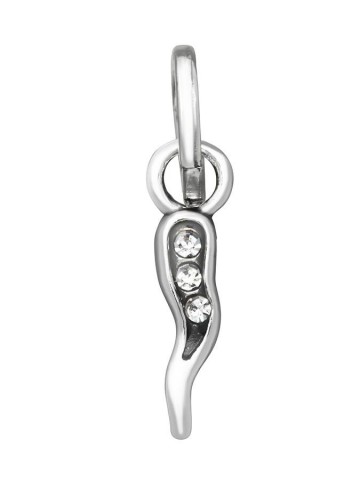 Charms - Amuleti e portafortuna - 12171 MINI CHARM CORNINO CRYSTAL GIOVANNI RASPINI
