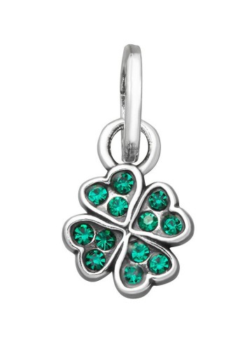 Charms - Amuleti e portafortuna - 12174 MINI CHARM QUADRIFOGLIO VERDE GIOVANNI RASPINI