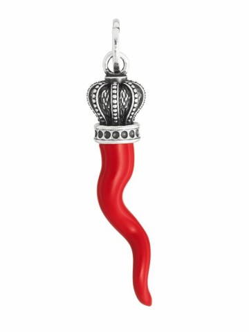 Charms - Amuleti e portafortuna - 12479 CHARM CORNO ROSSO CORONA GIOVANNI RASPINI