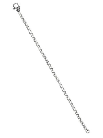 Bracciali - Catene - 12453 BRACCIALE ROLO PICCOLO CHIUSURA FARFALLA GIOVANNI RASPINI