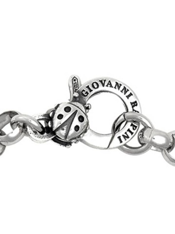 Bracciali - Catene - 12448 BRACCIALE ROLO CHIUSURA COCCINELLA GIOVANNI RASPINI