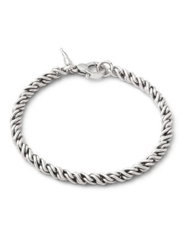 Bracciali - Bracciali uomo - 12236/L BRACCIALE TRECCIA GRANDE GIOVANNI RASPINI