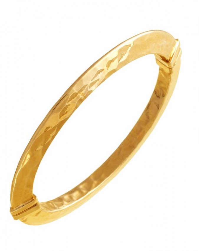Bracciali - bracciali rigidi - bangle - 11782 bangle blade piccolo dorato giovanni raspini